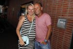 Amsterdam 7 september 2016 
Ron Boszhard met zijn zwangere vriendin