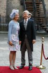 Den Haag 20 september 2016
Prinsjesdag 2016 op het binnenhof en op paleis noordeinde met 
Ronald Plasterk met zijn vrouw Els Plasterk