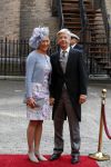 Den Haag 20 september 2016
Prinsjesdag 2016 op het binnenhof en op paleis noordeinde met 
Ronald Plasterk met zijn vrouw Els Plasterk