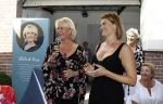 Amsterdam 10 septmber 2016
Opening winkel en modeshow Sheila de Vries. Sheila met Anouk v Nes