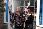 Amsterdam 10 septmber 2016
Opening winkel en modeshow Sheila de Vries. Sheila met Anouk v Nes