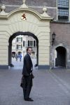 Den Haag 6 oktober 2016
Thiery Baudet rondom en op het binnenhof en bij torentje.