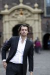 Den Haag 6 oktober 2016
Thiery Baudet rondom en op het binnenhof en bij torentje.