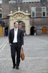 Den Haag 6 oktober 2016
Thiery Baudet rondom en op het binnenhof en bij torentje.
