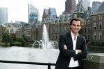 Den Haag 6 oktober 2016
Thiery Baudet rondom en op het binnenhof en bij torentje.