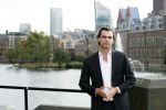 Den Haag 6 oktober 2016
Thiery Baudet rondom en op het binnenhof en bij torentje.
