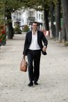 Den Haag 6 oktober 2016
Thiery Baudet rondom en op het binnenhof en bij torentje.