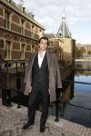Den Haag 6 oktober 2016
Thiery Baudet rondom en op het binnenhof en bij torentje.