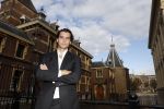 Den Haag 6 oktober 2016
Thiery Baudet rondom en op het binnenhof en bij torentje.