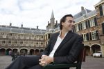 Den Haag 6 oktober 2016
Thiery Baudet rondom en op het binnenhof en bij torentje.