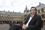 Den Haag 6 oktober 2016
Thiery Baudet rondom en op het binnenhof en bij torentje.
