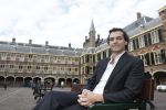 Den Haag 6 oktober 2016
Thiery Baudet rondom en op het binnenhof en bij torentje.