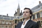 Den Haag 6 oktober 2016
Thiery Baudet rondom en op het binnenhof en bij torentje.