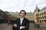 Den Haag 6 oktober 2016
Thiery Baudet rondom en op het binnenhof en bij torentje.
