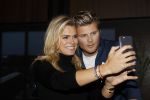 Amsterdam 2 oktober 2016
Patricia Paay en haar vriend  Robbert Hinfelaar bij de opnames van het sbs 6 programma Show XL gepresenteerd door Fred v Leer en Lucille Werner. Tim Douwsma en Nicolette v Dam zitten er ook.