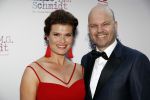 Amsterdam 24 september 2017
Premiere Annie MG Schmidt was getekend in het nieuwe de la mar. Anouk v Nes met partner en Sheila de Vries