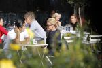 Amsterdam 27 september 2017   
Connie Witteman met zoon Marvin Breukhoven op terras