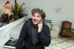 Amsterdam 25 september 2017 
Dirk Zeelenberg wordt in zijn huis geinterviewd door Catherine Keyl
