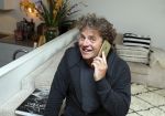 Amsterdam 25 september 2017 
Dirk Zeelenberg wordt in zijn huis geinterviewd door Catherine Keyl