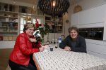 Amsterdam 25 september 2017 
Dirk Zeelenberg wordt in zijn huis geinterviewd door Catherine Keyl