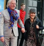 Amsterdam 21 september 2017
The Curious Incident of the Dog in the Night premiere in Carre. Freek de Jonge met vrouw