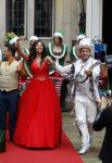 Amsterdam 25 september 2017 
Holly Mae Brood, Martijn Fischer, Yolanthe Sneijder-Cabau, Buddy Vedder, Danny de Munk, Glennis Grace en Carlo Boszhard tijdens de castpresentatie van de Christmas Show 2017 in hotel The Grand. Ruben Nicolai presenteert het.
