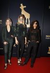 Utrecht 29 september 2017
Uitreiking gouden kalveren in de schouwburg van Utrecht. kiki van Deursen, Hannah Hoekstra en Charlie Dagelet