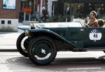 Amsterdam 27 september 2017   
Marco Geeratz met zijn zoon en een vriendje in zijn oldtimer Cabrio
