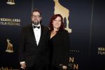 Utrecht 29 september 2017
Uitreiking gouden kalveren in de schouwburg van Utrecht. Martijn Koolhoven en partner Talullah Hazekamp Schwab