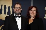 Utrecht 29 september 2017
Uitreiking gouden kalveren in de schouwburg van Utrecht. Martijn Koolhoven en partner Talullah Hazekamp Schwab
