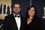 Utrecht 29 september 2017
Uitreiking gouden kalveren in de schouwburg van Utrecht. Martijn Koolhoven en partner Talullah Hazekamp Schwab