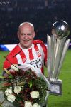 Eindhoven, 22 Januari 2017 Kompetitiewedstrijd PSV-SC Heerenveen, 
eindstand 4-3
Huldiging Micahel v Gerwen