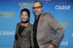 Amsterdam 21 september 2017
The Curious Incident of the Dog in the Night premiere in Carre. Patricia Steur met vriend