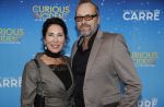 Amsterdam 21 september 2017
The Curious Incident of the Dog in the Night premiere in Carre. Patricia Steur met vriend
