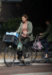 Amsterdam 27 september 2017     
Prinses Marilene v Vollenhoven op de fiets in Amsterdam zuid