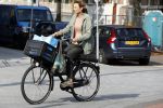 Amsterdam 27 september 2017     
Prinses Marilene v Vollenhoven op de fiets in Amsterdam zuid