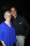 Zaandan 22 september 2017
Karin de Rooij 9 vriendin Ruud Gullit) viert haar 50e verjaardag. Ruud Gullit met moeder en tante
