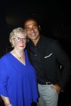Zaandan 22 september 2017
Karin de Rooij 9 vriendin Ruud Gullit) viert haar 50e verjaardag. Ruud Gullit met moeder en tante