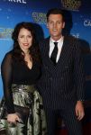 Amsterdam 21 september 2017
The Curious Incident of the Dog in the Night premiere in Carre. Sanne Vogel met vriend
