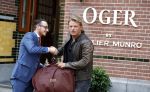 Amsterdam 21 september 2017 
Thomas Berge bij Oger