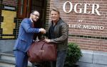 Amsterdam 21 september 2017 
Thomas Berge bij Oger