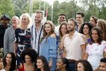 Amsterdam 6 september 2017
Perspresentatie van de musical On Your Feet bij strand Zuid. De cast met oa Ellen Evers, Jim Bakkum, Vajen v d Bosch, Albert Verlinde Nurlaila Kareem en  Tommie Christiaan