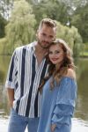 Amsterdam 6 september 2017
Perspresentatie van de musical On Your Feet bij strand Zuid. De cast met oa Ellen Evers, Jim Bakkum, Vajen v d Bosch, Albert Verlinde Nurlaila Kareem en  Tommie Christiaan