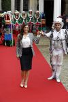 Amsterdam 25 september 2017 
Holly Mae Brood, Martijn Fischer, Yolanthe Sneijder-Cabau, Buddy Vedder, Danny de Munk, Glennis Grace en Carlo Boszhard tijdens de castpresentatie van de Christmas Show 2017 in hotel The Grand. Ruben Nicolai presenteert het.