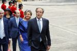 Den Haag 18 september 2018
Prinsjesdag 2018 op het binnenhof. Komning Willem Alexander Koningin Maxima Prins Constantijn en Prinses Laurentien zijn aanwezig. Alexander Pechtold