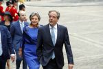 Den Haag 18 september 2018
Prinsjesdag 2018 op het binnenhof. Komning Willem Alexander Koningin Maxima Prins Constantijn en Prinses Laurentien zijn aanwezig. Alexander Pechtold
