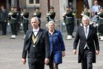 Den Haag 18 september 2018
Prinsjesdag 2018 op het binnenhof. Komning Willem Alexander Koningin Maxima Prins Constantijn en Prinses Laurentien zijn aanwezig. Ankie Broekers-Knol