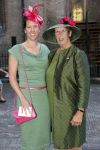 Den Haag 18 september 2018
Prinsjesdag 2018 op het binnenhof. Komning Willem Alexander Koningin Maxima Prins Constantijn en Prinses Laurentien zijn aanwezig. Annemarie Jorritsma met dochter