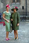 Den Haag 18 september 2018
Prinsjesdag 2018 op het binnenhof. Komning Willem Alexander Koningin Maxima Prins Constantijn en Prinses Laurentien zijn aanwezig. Annemarie Jorritsma met dochter