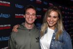 Amsterdam 29 september 2018
Rode loper Glory gala in de Johan Cruijff arena. Celine Huijsmans met broer